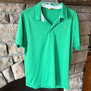 Puma Green Polo Shirt